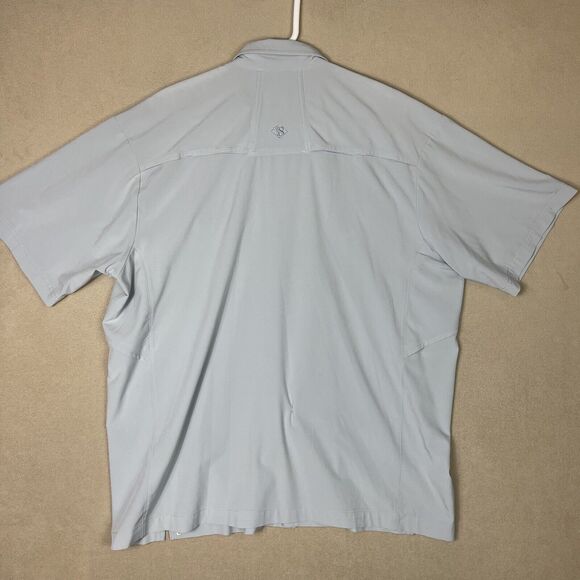 Tru Spec Shirt Mens Extra Large Gray‎ Button Up Work Uniform Tactical Adult - Picture 12 of 13